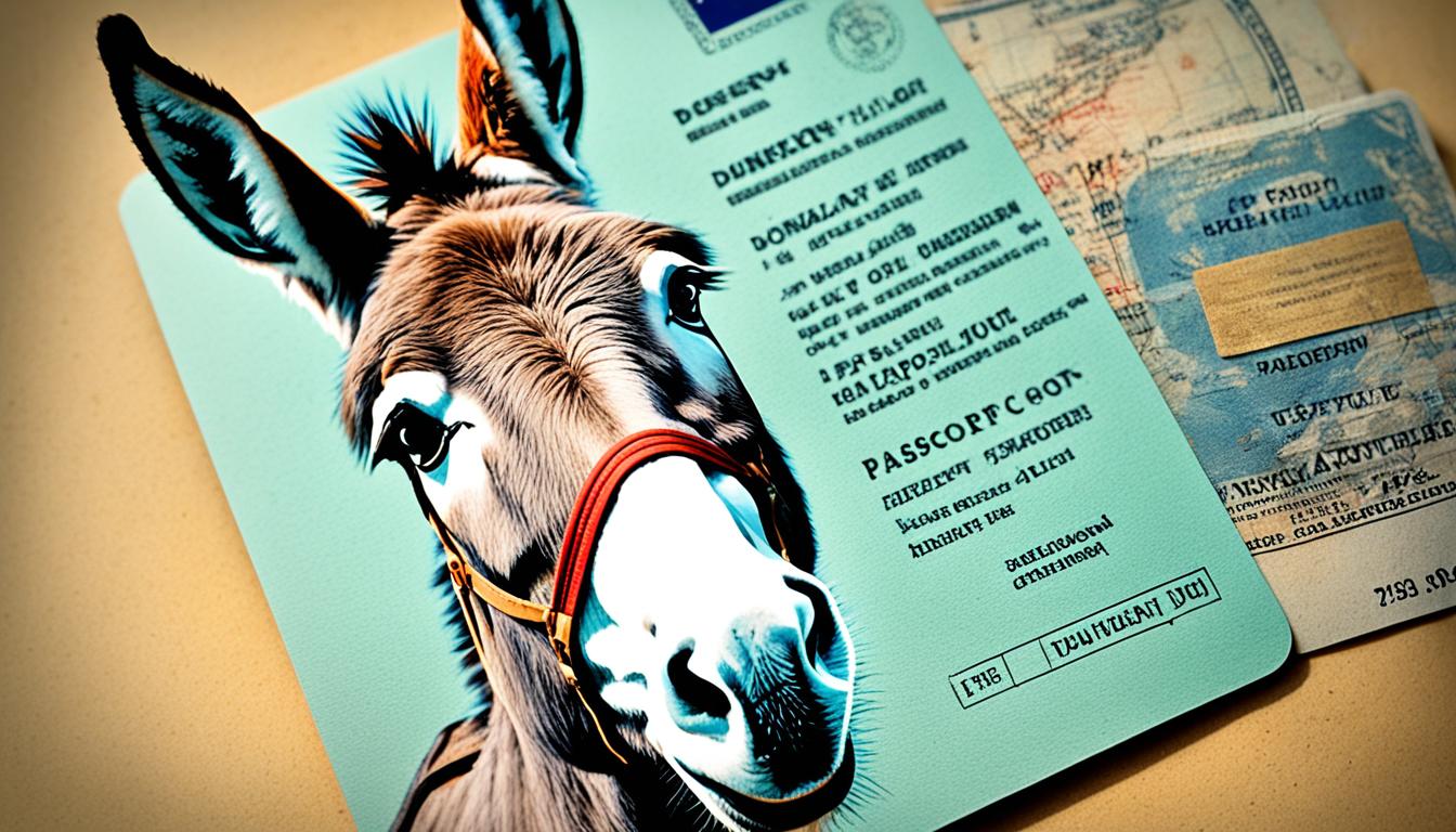 Why Did The Donkey Get A Passport