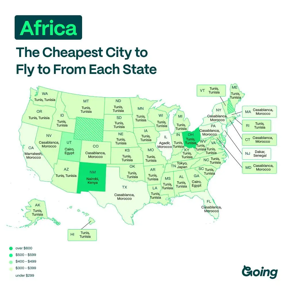 What Is The Cheapest Country To Fly To From The US?