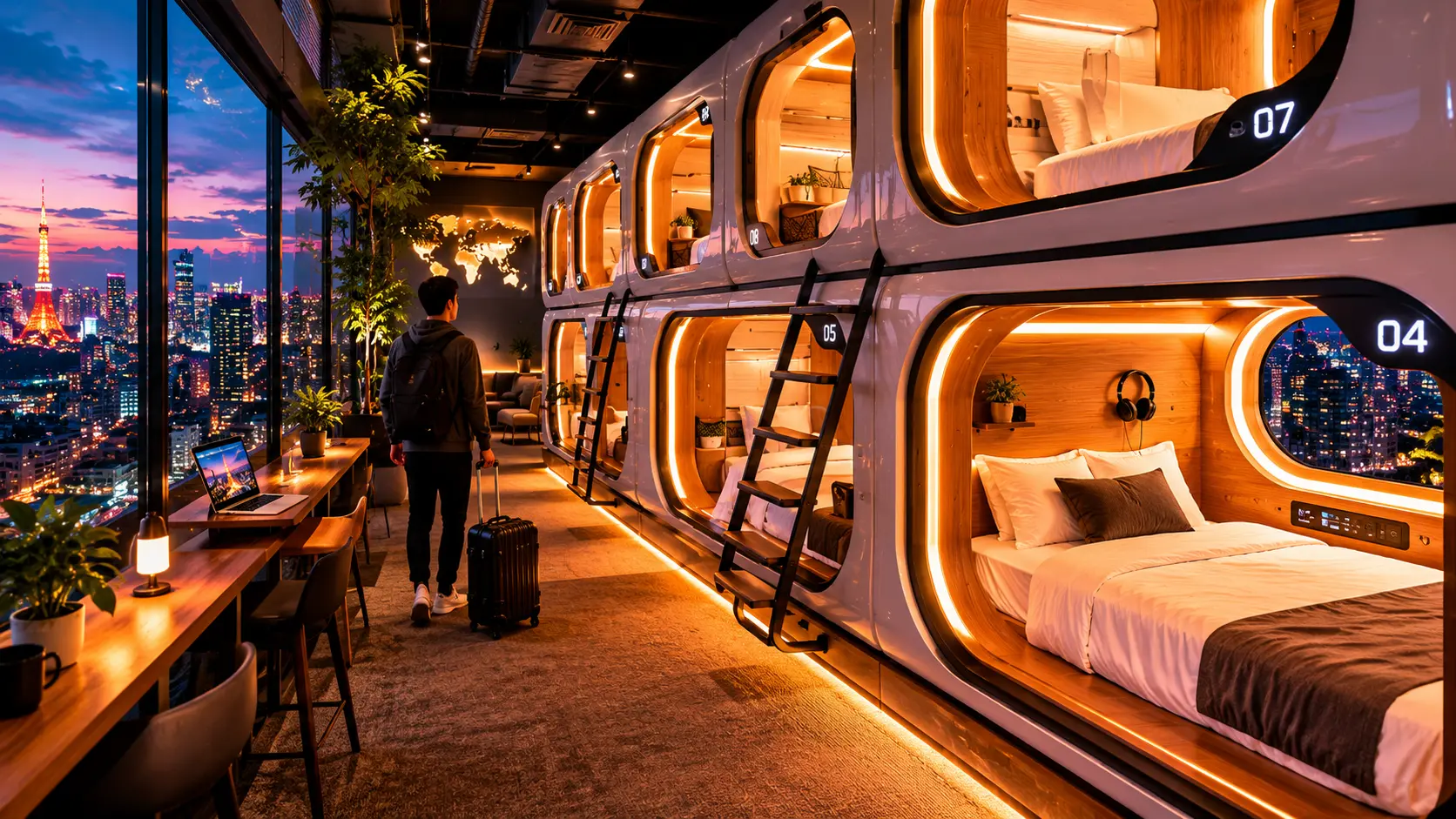 Capsule Hotels Reimagined: The Next Generation of Micro-Accommodation Around the World